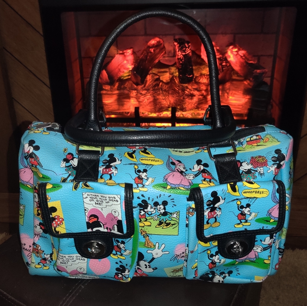 Disney Disneyland Mickey&Minnie Handbag Purse